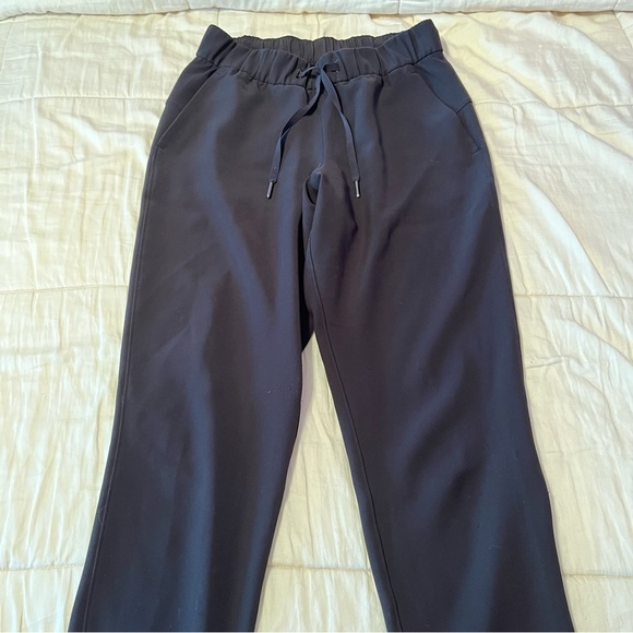 Lululemon on the fly 7/8 pants black size 4 - Picture 1 of 7